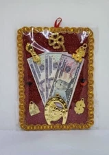 AMULETO DEL DINERO PARA CASA O NEGOCIO ATRAE SUERTE PROTECCION INSTR INCLUIDO !