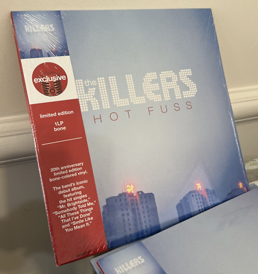 THE KILLERS Hot Fuss 20th Anniversary Ltd Ed. BONE COLOR Vinyl LP New Sealed