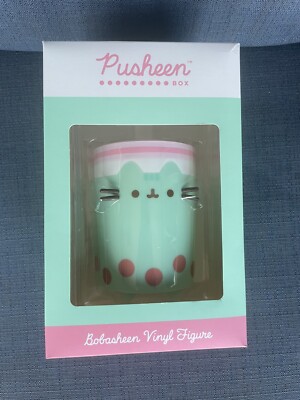Pusheen Box  Milk  by CultureFLY May 2023 Bobasheen Vinyl Ggure Brand New. NWT