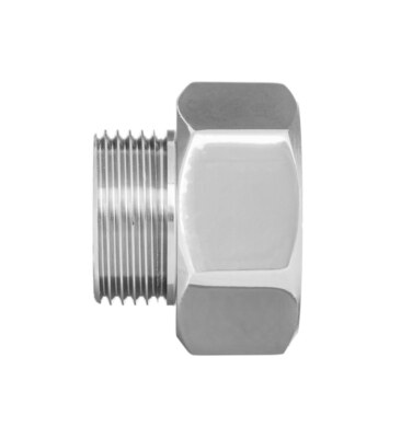 Reduzierstücke für Rohrverbindungen Chrombuchse x Stecker 3/4'' x 1/2''