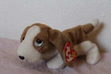 TY Beanie Baby - TRACKER the Basset Hound 7 inch 