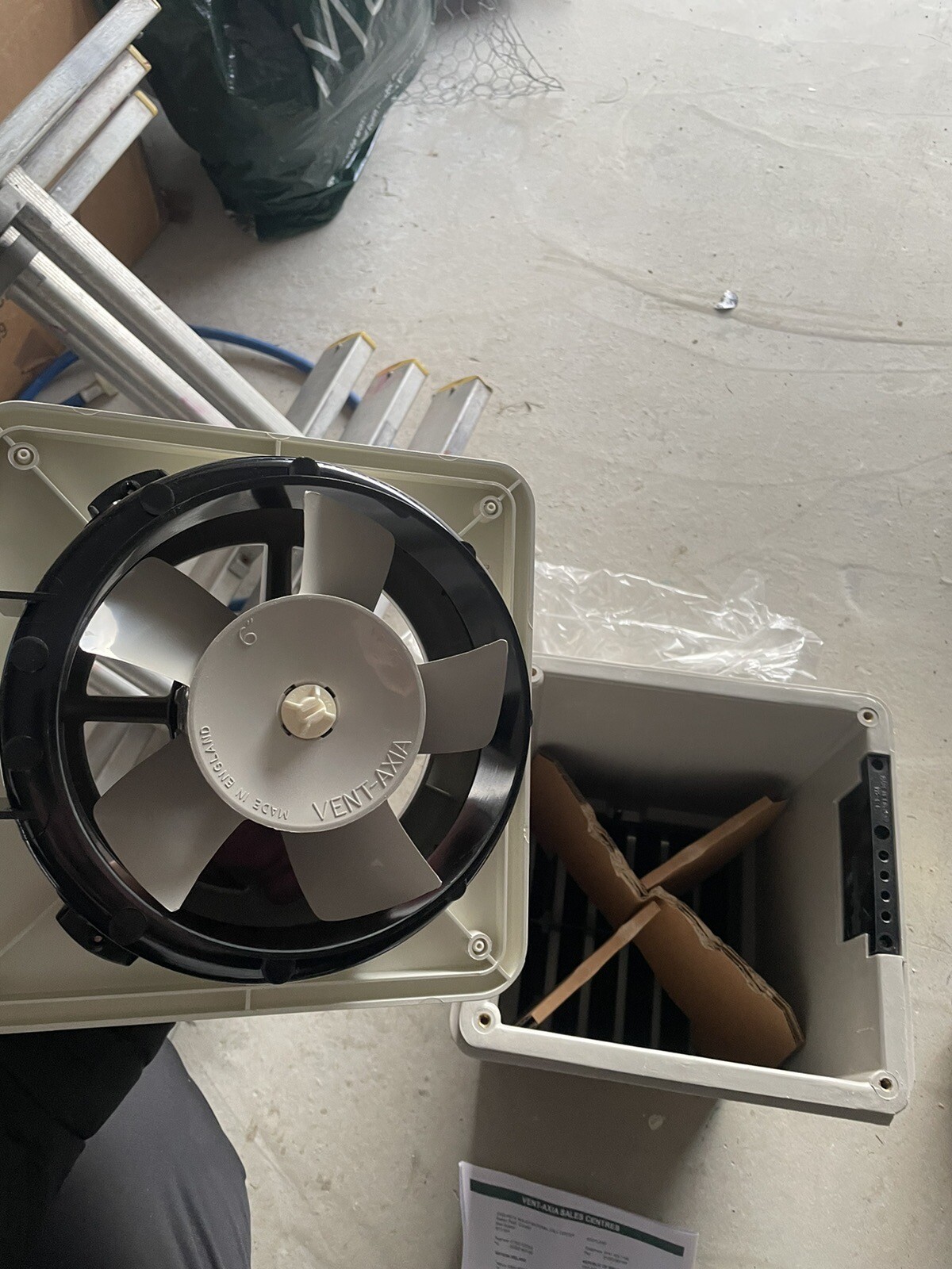 Vent Axia S6WL Wall Fan 150mm 6 Inch IPX4 eBay