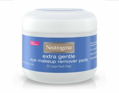 New Neutrogena Extra Gentle Makeup Removing Pads 30 Count Pads Sealed 