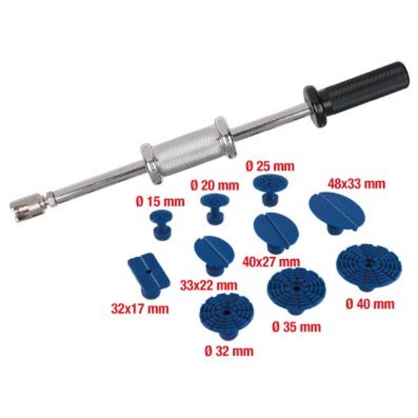 Gleithammer-Satz KS Tools 140.2510 Werkzeugstahl-image