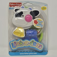 Fisher-Price 2004 Link-a-doos Musical Cow Tee...