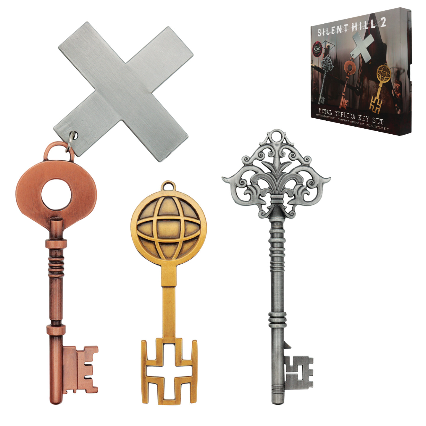 FaNaTtik Silent Hill 2 Replica Key Set (Limited Edition) - Image 3
