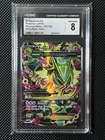 Pokemon M Rayquaza EX XY Roaring Skies Full Art #105 CGC 8