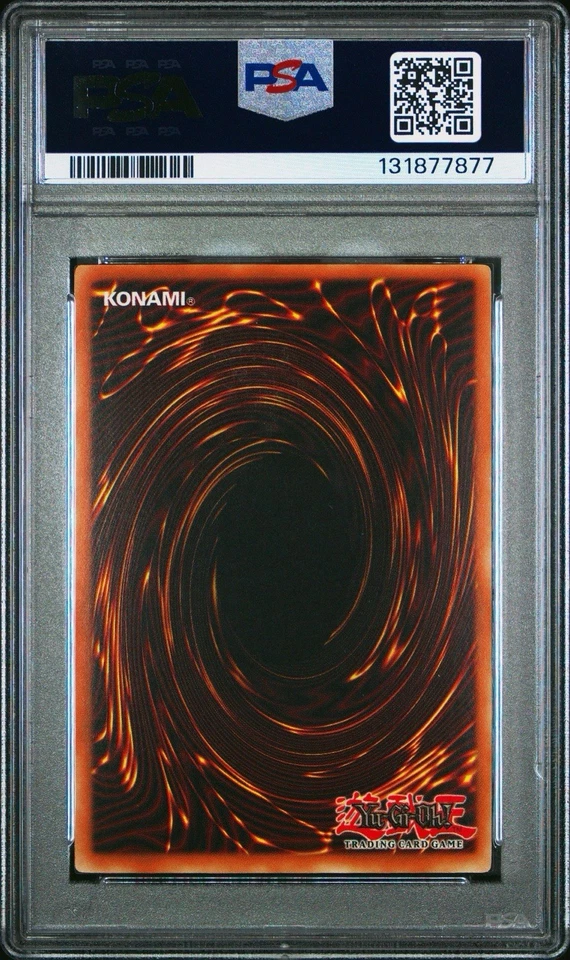 2003 Yu-Gi-Oh! Spear Dragon Legacy of Darkness LOD 1st Edition Super Rare PSA 9 - Image 2 of 2