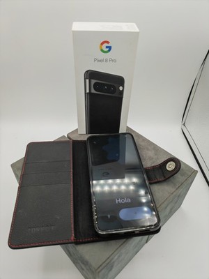 Google Pixel 8 Pro 128GB Obsidian entsperrt gebraucht makellos getestet