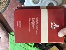Atari 2600 Video Game Console Black RF Connectivity Box Plays Hundreds of Games