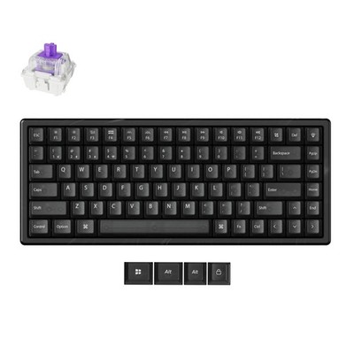 Keychron K2 HE Wireless Magnetische Tastatur Resin Edition Magnetic Nebula