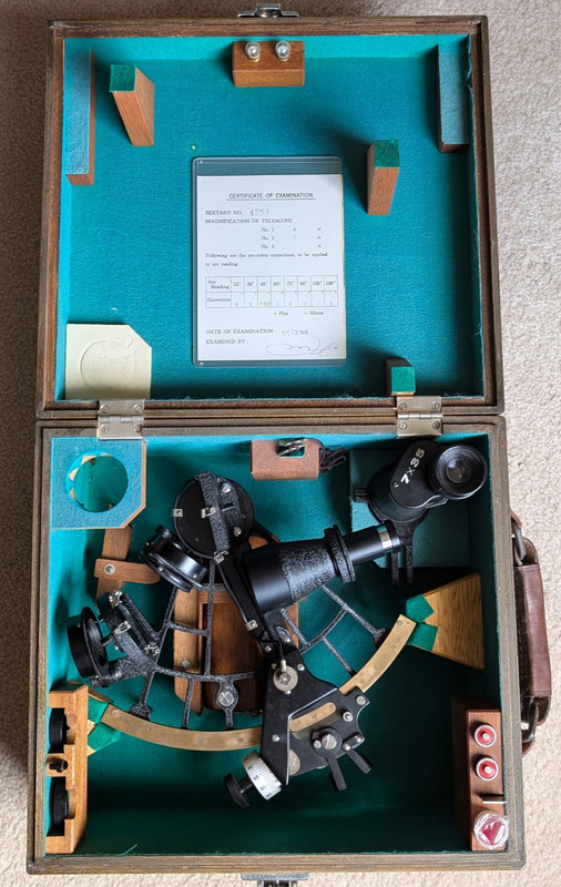 Simex Mariner Sextant, Made by Tamaya