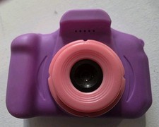 Purple Pink Kids Electronic Toy Camera with Games and Music Functions