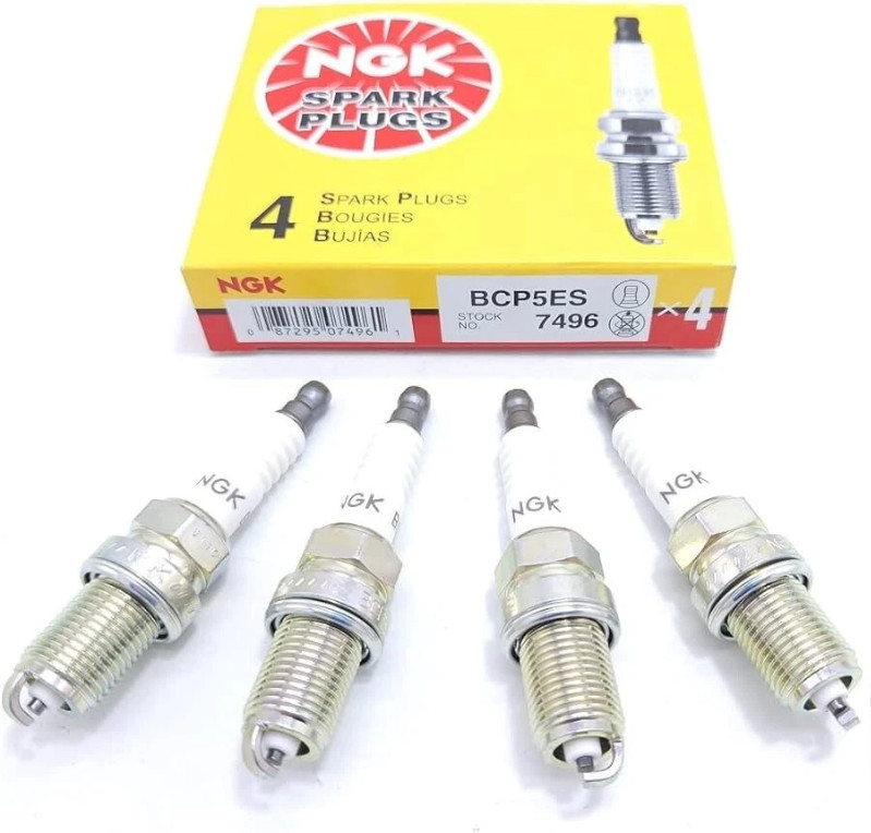 NGK BCP5ES Spark Plugs Pack of 4 Copper Core Resistor 14mm Thread