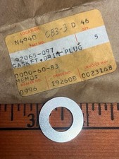 OEM Kawasaki 92065-097 12mm Drain Plug Gasket NOS for sale online