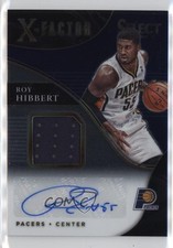 2020 Panini Select X-Factor Memorabilia Signatures 242/249 Roy Hibbert Auto 0ud4