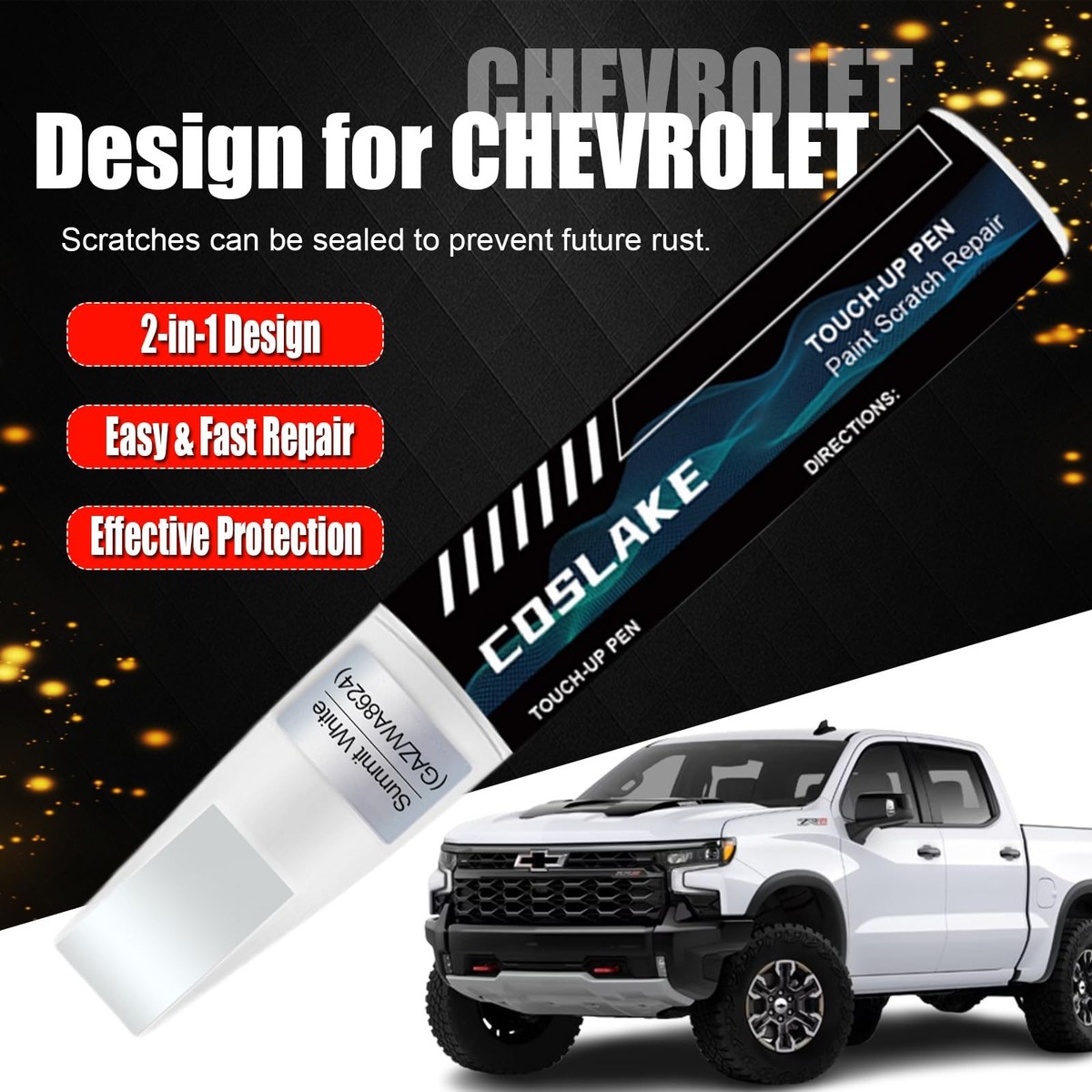 Car Touch Up Paint(Sterling Gray Metallic(GXD/WA130H)) for