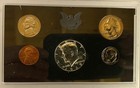 1969 US PROOF SET 5 COINS IN OGP, WITH 40% SILVER KENNEDY HALF — photo 2