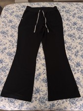 FIGS Black Madryn High Waisted Flare XL Tall ...