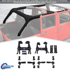 Rear Roll Bar Cover Padding Guard Pad Kit For 2007-2018 Jeep Wrangler Jk 24door Rear Roll Bar Cover Padding Guard Pad Kit For 2007-2018 Jeep Wrangler Jk 24door