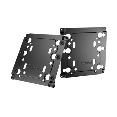 Fractal Design Universal Multibracket Type-A Dual Pack - Black - Image 1 of 3