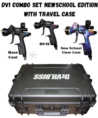#ad Devilbiss Dv1 3 Gun Limited Custom Edition ✅SEALED w Travel Case $2825.10