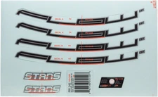 Stan's Flow CB7 Rim Decal - 29", Silver, Set