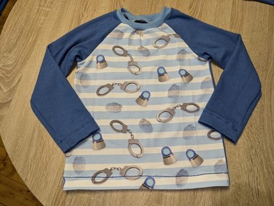 Handmade Jungen Langarmshirt-Pullover DIY Gr 110