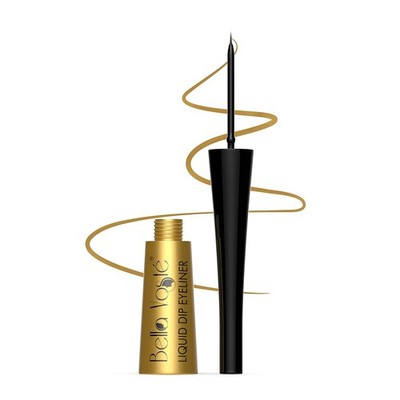 Bella Voste Flüssiger Eyeliner Glänzig Gold 05 Farbe Lang Stay 4ml