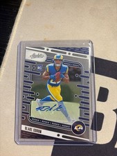 2024 Absolute Blake Corum Signatures Spectrum #168 Rookie (RC) Auto Rams
