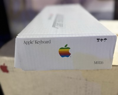 Vintage Apple Macintosh SE Original Box + M0116 Keyboard Box EMPTY 1980s