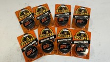  8 Lot  Gorilla Heavy Duty Black Double Sided Mounting Tape
