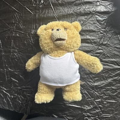 TED 2 Movie Talking 9  Plush Bear with Undershirt. Perfect Condition!