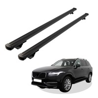 DachträGer Passend FüR Volvo XC90 Ab Baujahr 2015 V1 In Schwarz