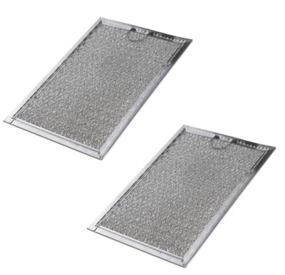 For GE Range Vent Hood Microwave 2 Pack Grease Filter (Full Fit Models)