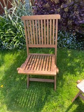 Wooden Folding Teak Garden Chair