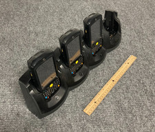 Motorola CRD5501-4000CR 4 SLOT Cradle  3x MC55A0 Handhelds As Is 