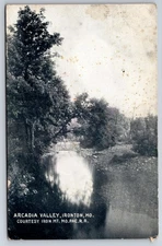 Arcadia Valley Ironton Missouri MO Creek View Ozarks c1910 Postcard