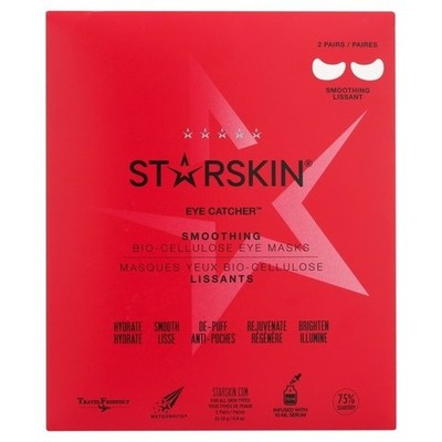 Starskin Eye Catcher Bio-Cellulose Eye Masks 0.7 oz Smoothing Eye Treatment Care