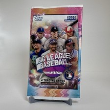 2023 Topps Big League Baseball 4 Card Pack-Factory Sealed