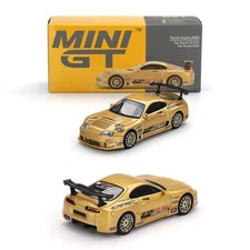 Mini GT 1:64 Toyota Supra (A80) Top Secret GT-300 Top Secret Gold #961