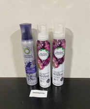 Herbal Essences Tousle Me Softly Tousling Mousse #2 Medium Hold, 6.8oz x3