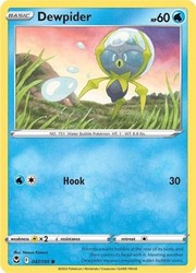 Dewpider 047/195 Silver Tempest Common