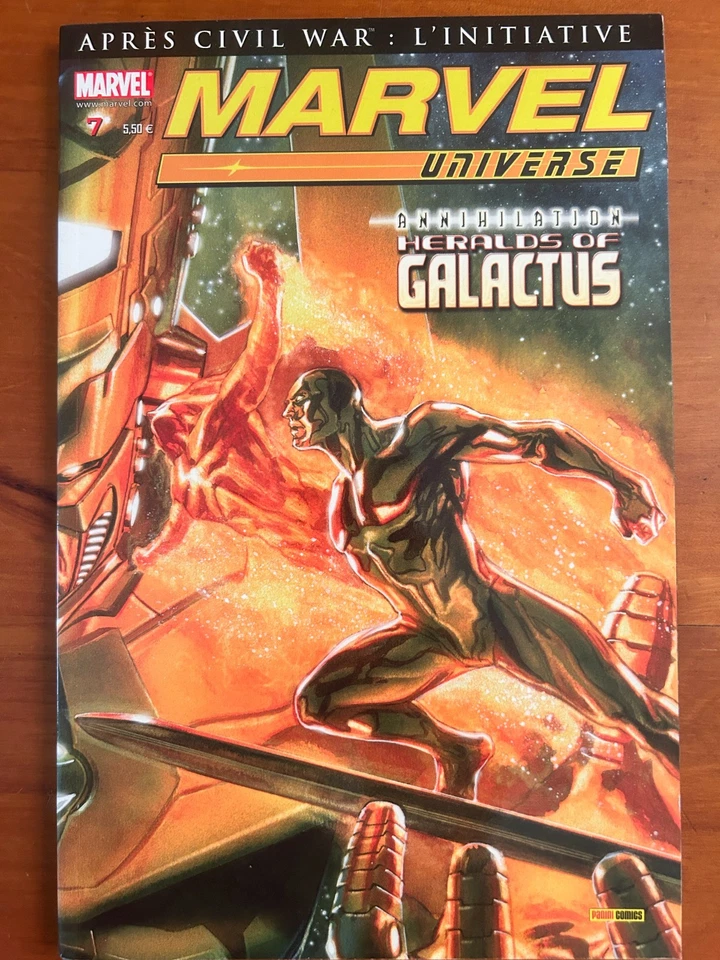 MARVEL UNIVERSE N° 7 ALIENATION / Nova / Silver Surfer - PANINI COMICS 2008 - Photo 1/1