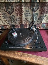 Soundlab DLP 1600 DJ Turntable Belt Drive Inc. Dustcover & Gooseneck Light