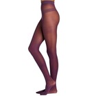 NO BOUNDARIES Junior Girl's size XXL SHEER TIGHTS 1-Pair DARK AMETHYST ~ New — photo 2