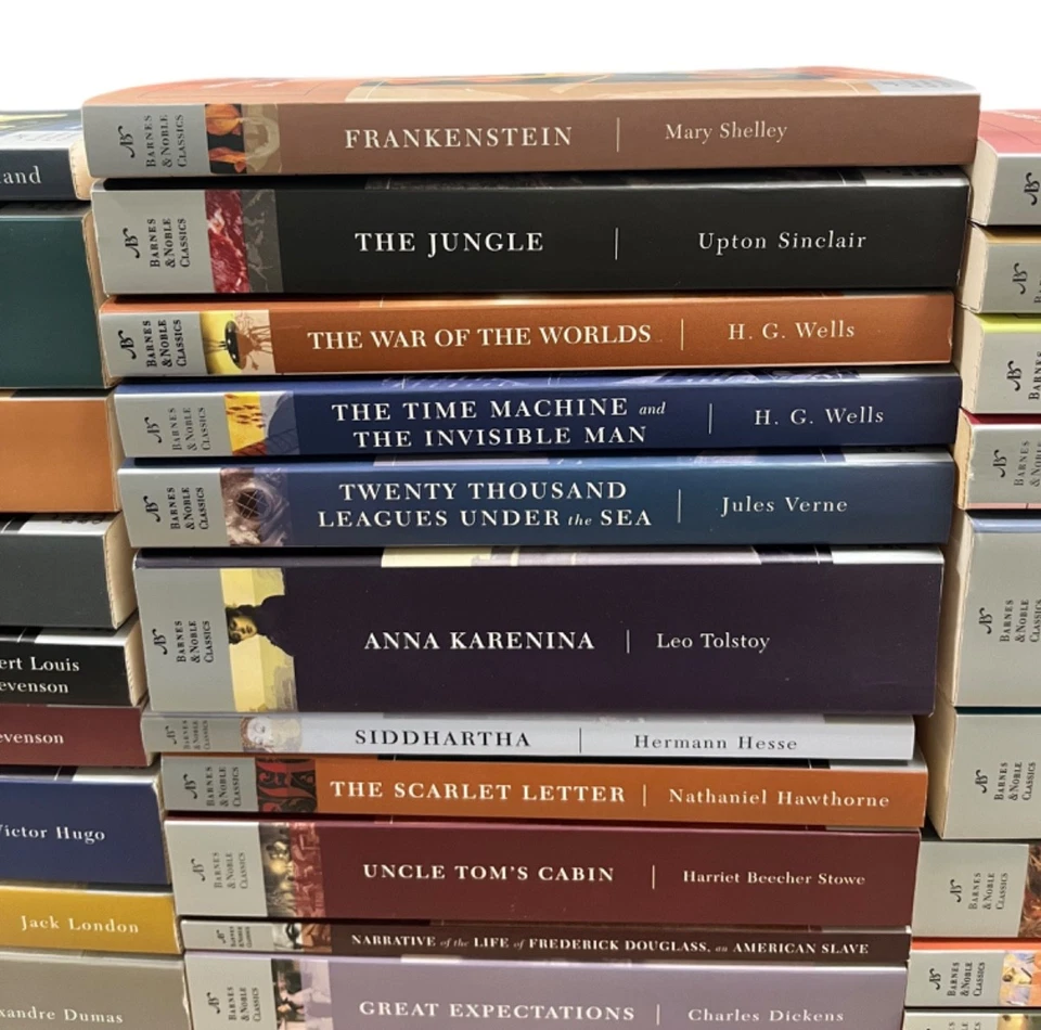 Lot of 45 Barnes & Noble Classics Paperback PB Books Fantastic Condition! Foto 4 de 4