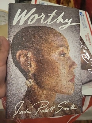 Jada Pinkett Smith Worthy Signed First Edition Book 