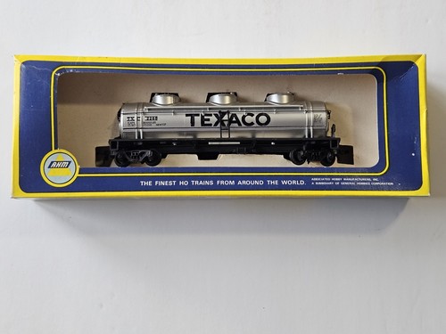 AHM Texaco Triple Dome Tank Car TXC 2266 A.H.M. 5480 HO Hobby Eisenbahn RR Zug  | Zustand: Used