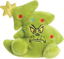 , 15297, Palm Pals Grinch Tree 5In, Soft Toy, Green